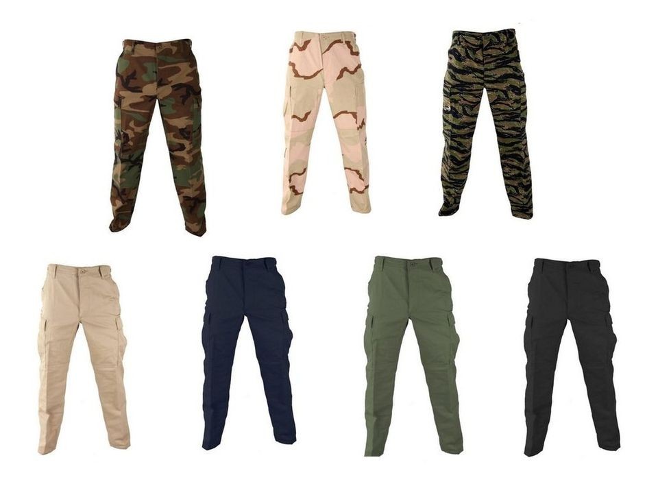 PROPPER MILITARY TACTICAL BDU PANTS 100% COTTON RIPSTOP ALL SIZES AND 