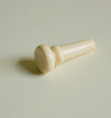   Strap Button Fits Vintage Harmony kay Silvertone Guitar  Ivory (C02