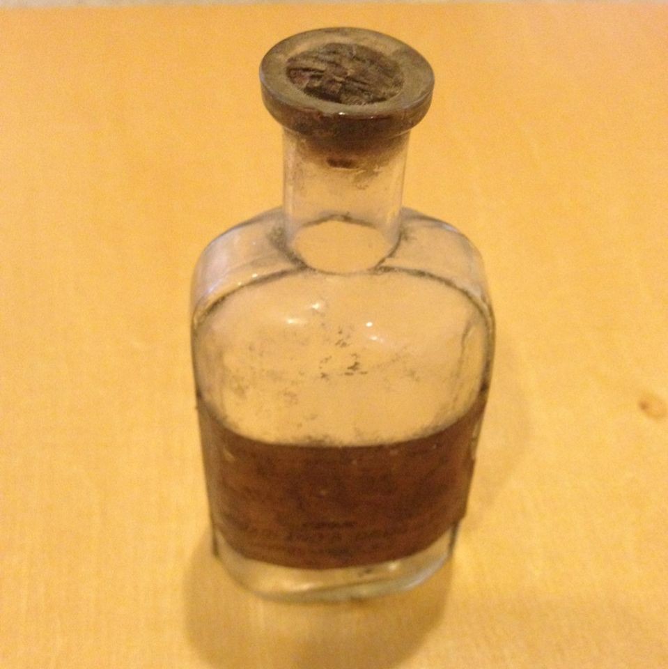 HOAGLANDS DECKERTOWN NJ DRUG STORE PHARMACY MEDICINE BOTTLE RARE 