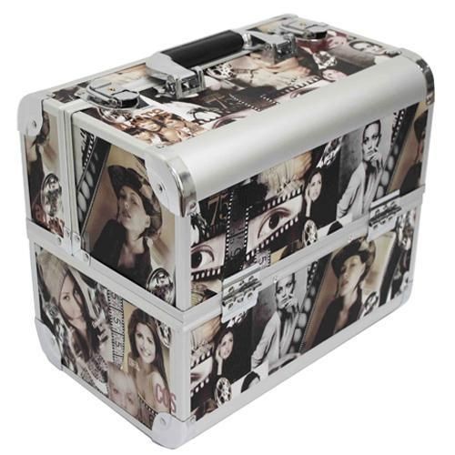 BEAUTY BOX NAIL TECH VANITY MODERN MAKEUP CASE LARGE