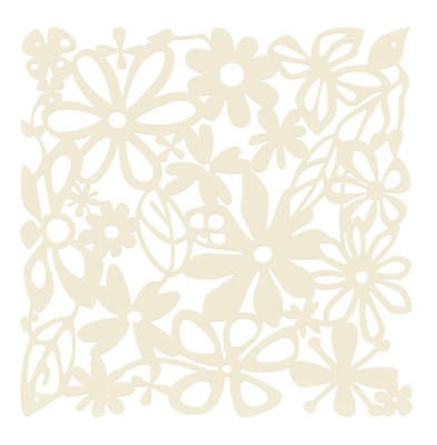 Koziol Design Alice Partition/Wall Decoration   Ivory