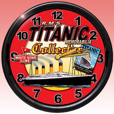 TITANIC MEMORABILIA COLLECTOR WALL CLOCK