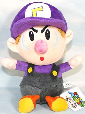 super mario bros waluigi bb 8 soft plush doll toy cute