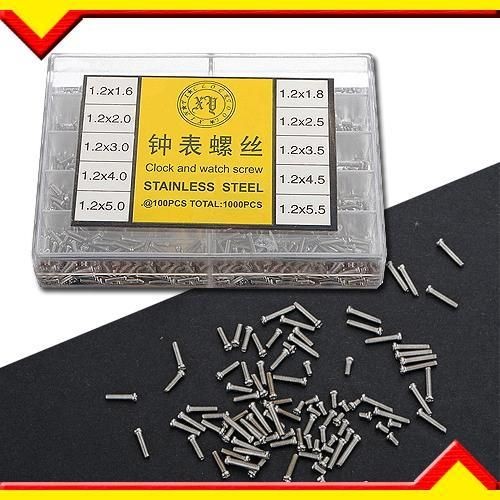   Clock Watches Screws For Small Micro Eye glasses Repair Kits Tools