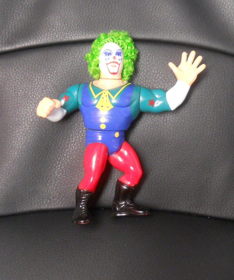 VINTAGE WWE/WWF/WCW WRESTLING ACTION FIGURES DOINK THE CLOWN