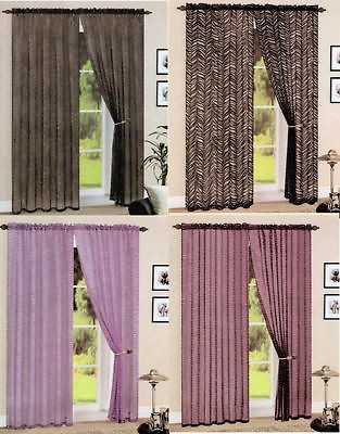 leopard window curtains in Curtains, Drapes & Valances