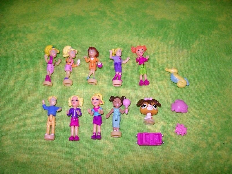 POLLY POCKET Minis Figures People Magic Kingdom Lot 