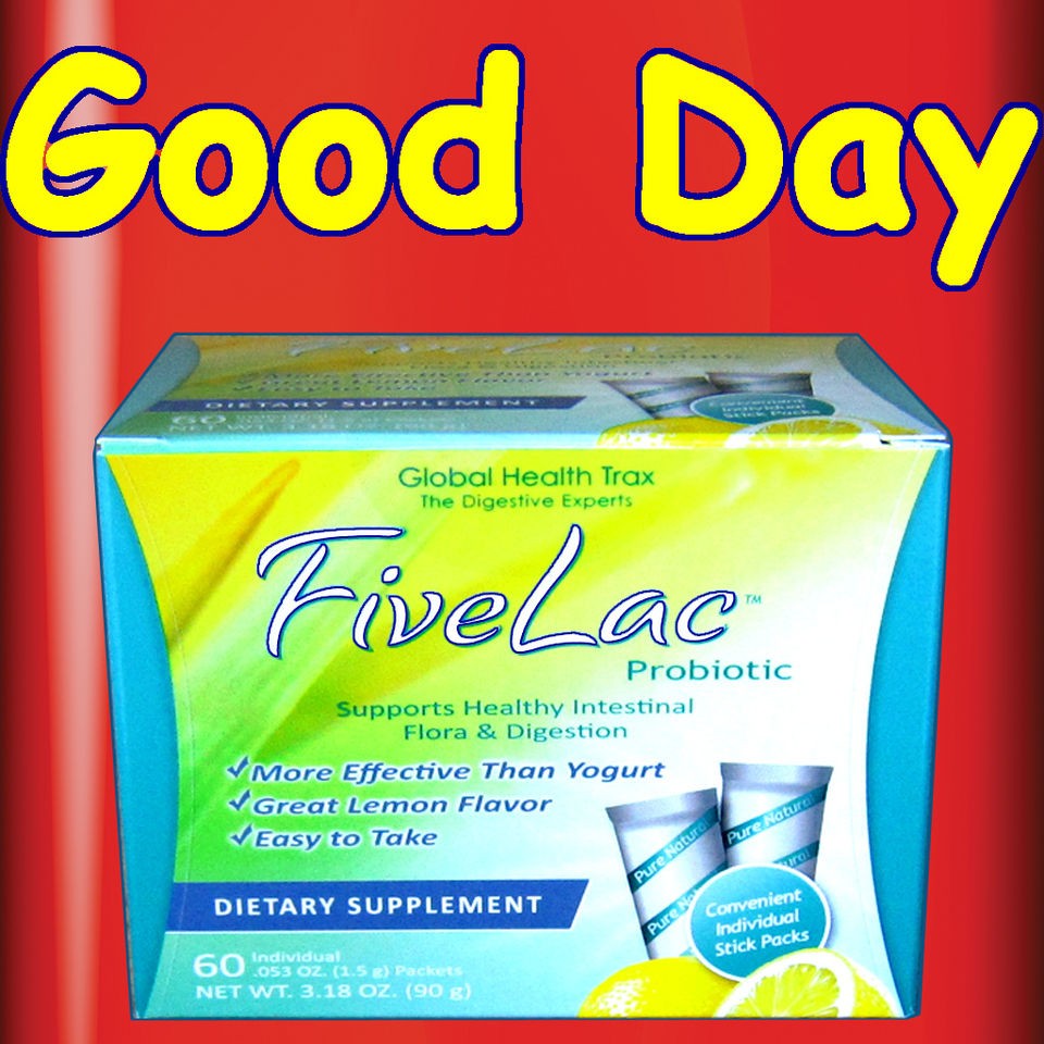 Fivelac candida yeast acidophilus probiotic autism Global Health Trax 