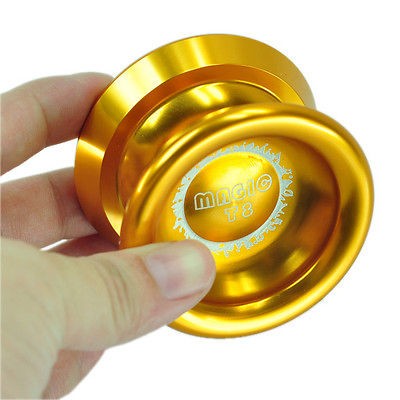 New Magic YoYo T8 Shadow Aluminum Metal Professional Yo Yo Toy For 