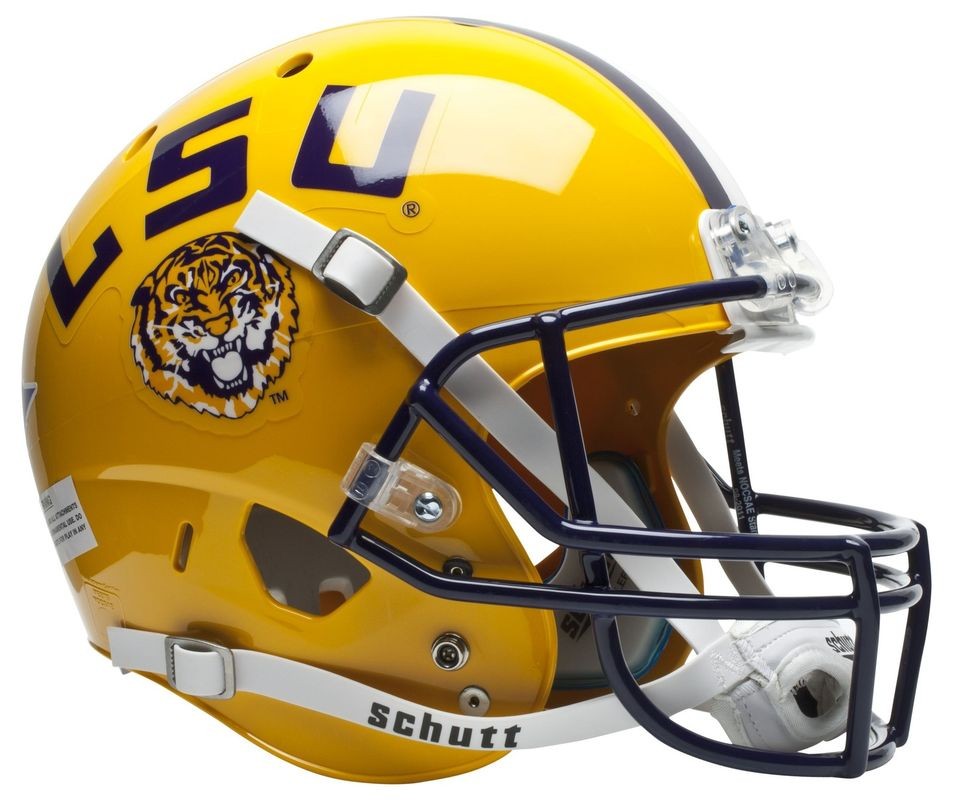 LSU TIGERS Schutt AiR XP REPLICA Football Helmet