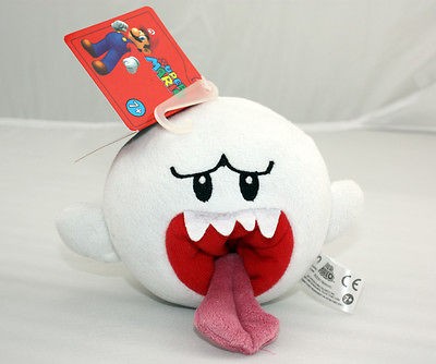   Bros 5 Boo Ghost Soft Stuffed Plush Doll Toy White Action Figure