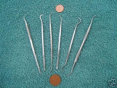 STAINLESS STEEL PICK TOOL SET  (rug making /latch hook