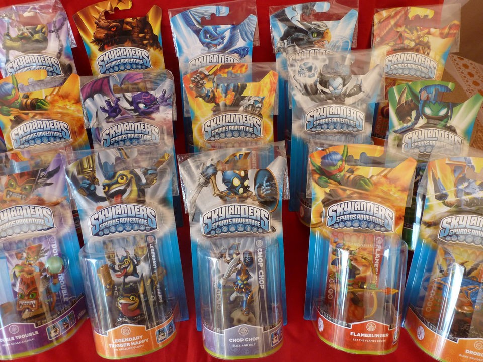 Skylanders Spyros Adventure Action Figures PS3 / XBOX 360 / WII Brand 