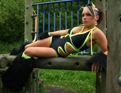 FB Clubbing Rave Outfit Cyber Clothing BimboBody Fluffs