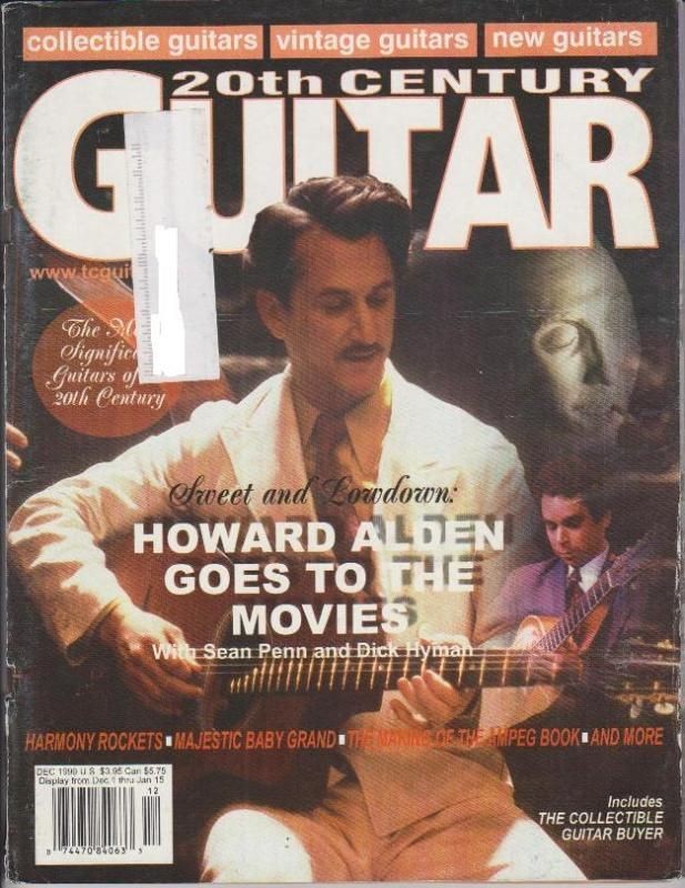 20th Century Guitar Magazine (Dec 1999) Sean Penn Alden