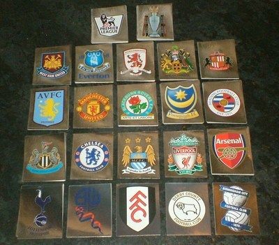 CHOOSE 1 MERLIN FOIL CLUB STICKER 2007/08 ie NO 1, NO 2 STICKER,MAN U 