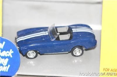 JOHNNY LIGHTNING JL TJET 500 AC COBRA SNAKE EYES BLUE