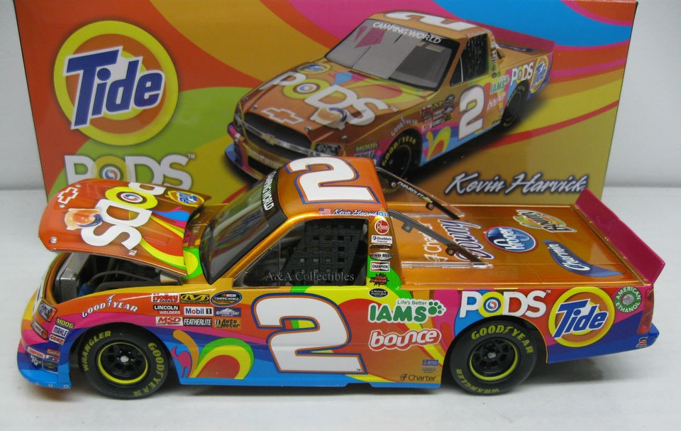 Kevin Harvick #2 Tide Pods Liquid Color Martinsville Truck 1 of only 