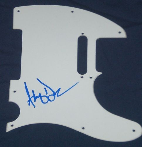 ADAM DURITZ SIGNED TELE PICKGUARD COUNTING CROWS COA B