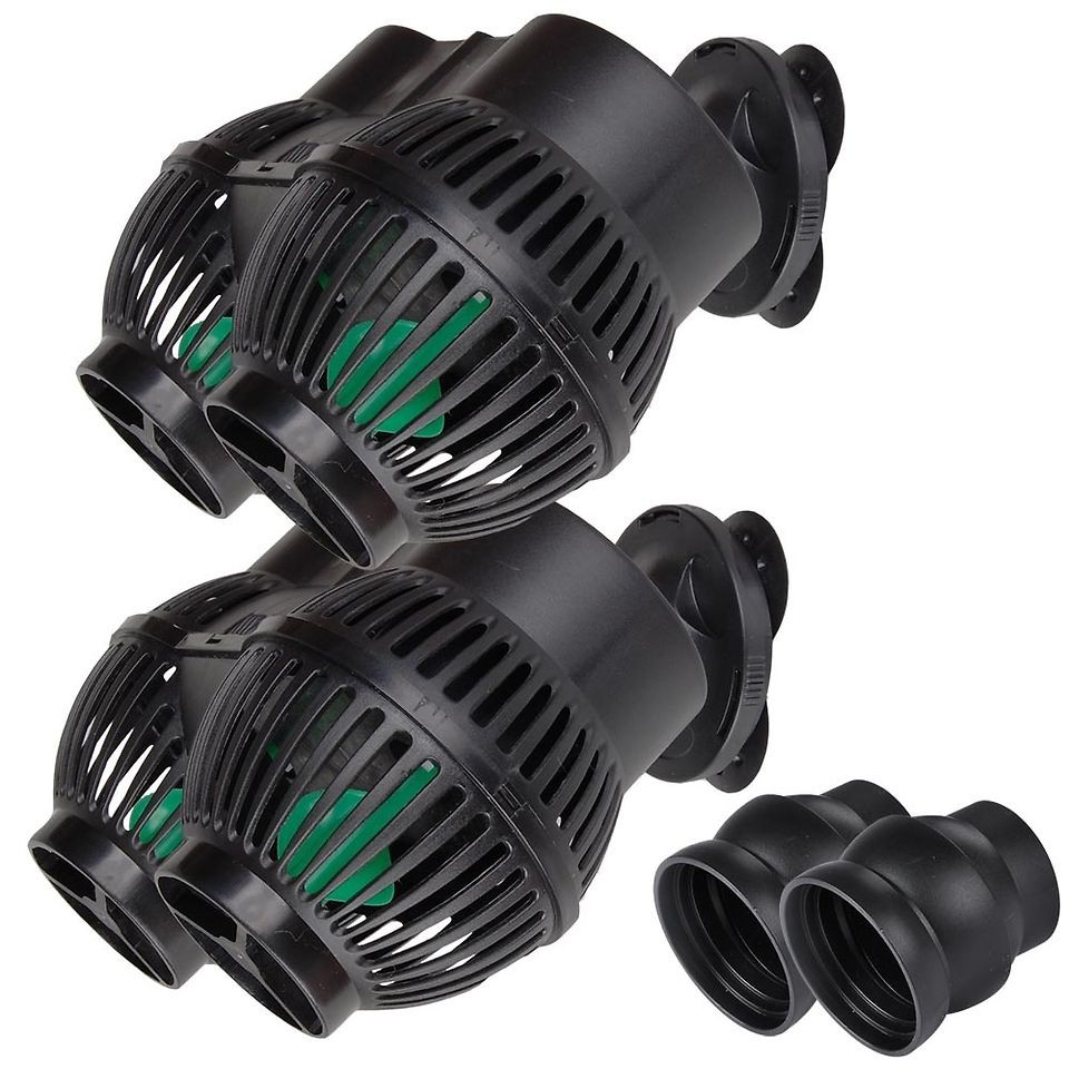 2x 3200 Aquarium Wave Maker Circulating Fresh/Salt Vibration Powerhead 