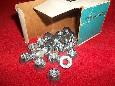 55  81 NOS GM LUG NUTS Chevy Olds Pontiac Buick Impala GTO Corvette SS 