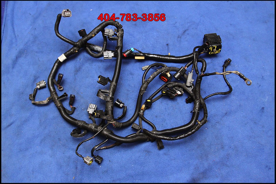 96 97 FORD MUSTANG SVT COBRA 4.6 DOHC ENGINE / INJECTOR WIRING HARNESS 