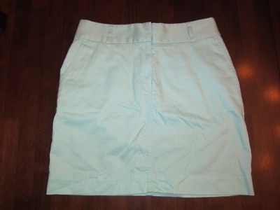 VINEYARD VINES light blue KHAKI CHINO Skirt COTTON 4