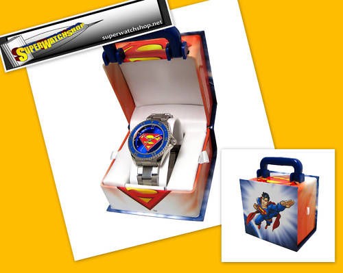 SUPERMAN 2010 SPORT WATCH ARMITRON WB DC WARNER BROS.