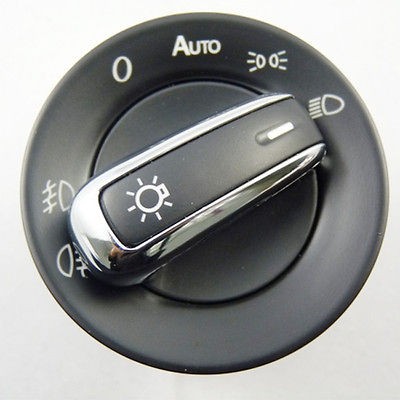   EURO HEAD LIGHT SWITCH FOR VW PASSAT CC B6 GOLF JETTA MK5 MK6 OEM