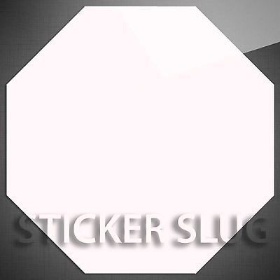 HEXAGON BASIC SHAPE Decal Sticker   Vinyl Custom Wall Art Window Car 