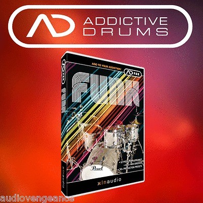 XLN AUDIO FUNK ADPAK for ADDICTIVE DRUMS PRO DRUM SAMPLER SOFTWARE 1.5 