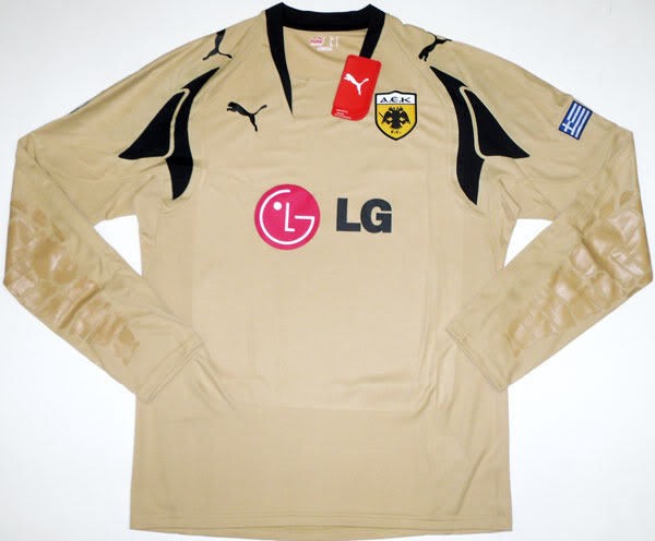 AEK Athens GK Goalkeeper Football Shirt Jersey Greece