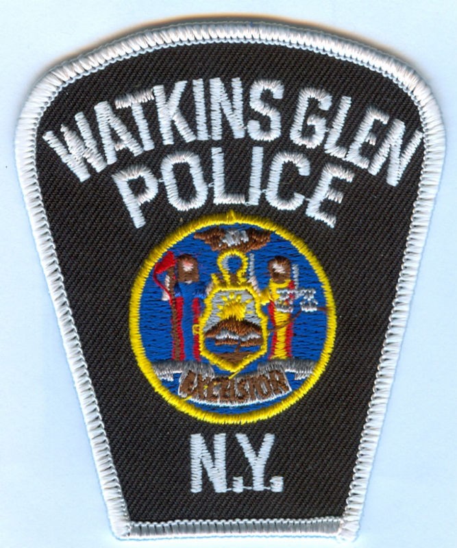 WATKINS GLEN NEW YORK POLICE PATCH