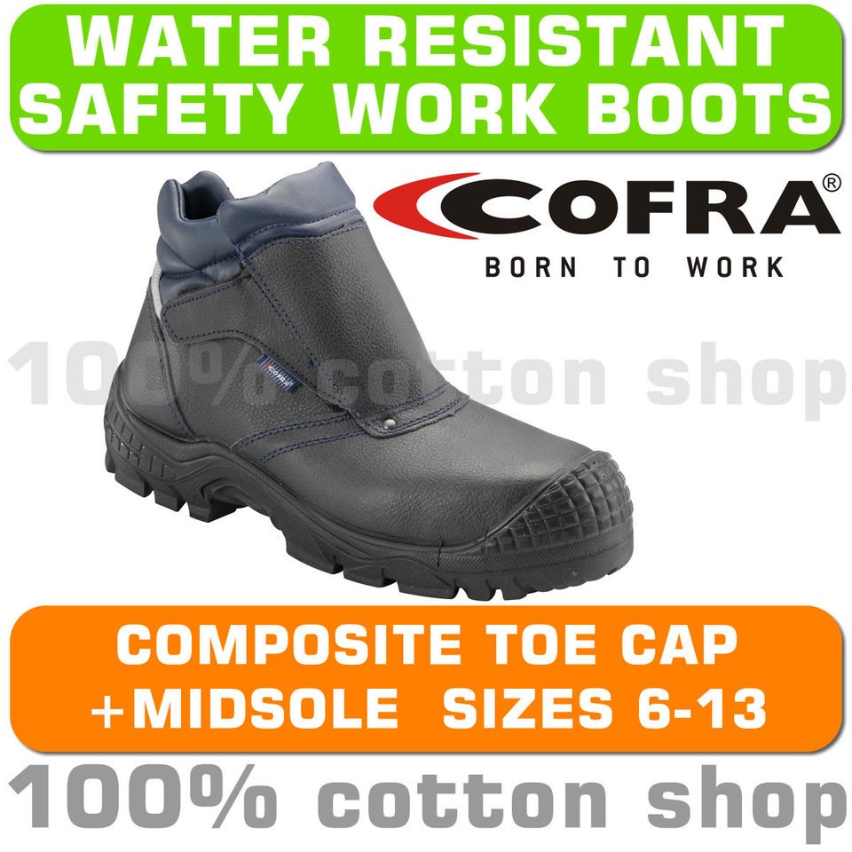 Cofra WELDER Metatarsal Work Safety Welding Leather Boots Shoes 