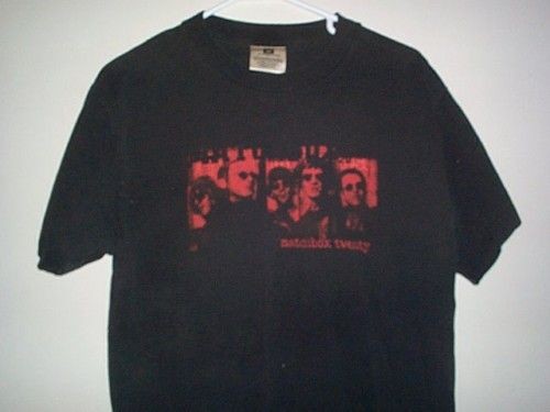 Vintage 2001 MATCHBOX TWENTY 20 Mad Season Tour Concert T Shirt