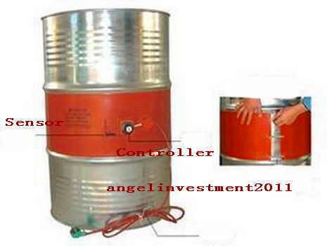 3pcs New 55Gallon 240V 1000W Silicon Band Metal Oil Drum Heater