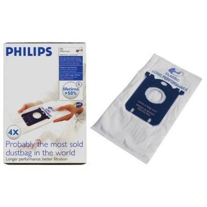 GENUINE Philips S Bag Vacuum Bag for Cylinder Vacuum Cleaners Philips 