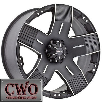 17 Black Ballistic Hyjack Wheels Rim 6x135 6 Lug Ford F 150 Expedition 