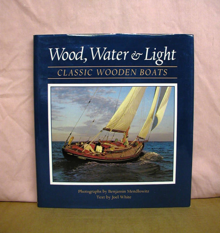 Wood Water Light   Classic Wooden Boats 1988 Signed HB/DJ