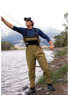 DAN BAILEY LIGHTWEIGHT BREATHABLE CHEST WADERS SMALL