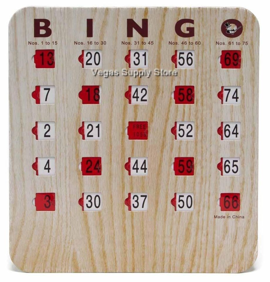 bingo slide cards in Bingo