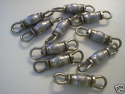 LEADED SWIVELS 10 80G  2 7/8oz 600 lb SHARK RIGS