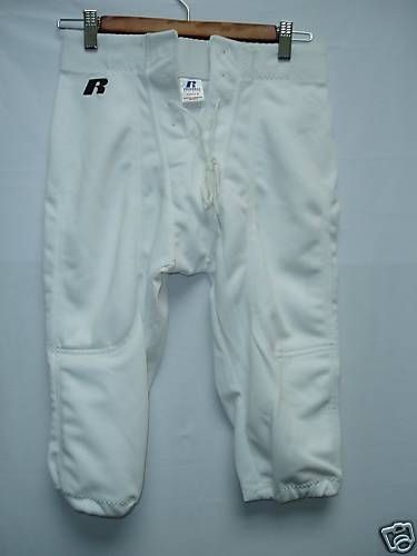 mens ADIDAS climalite VARSITY FOOTBALL PANTS white NEW WITH TAGS XL