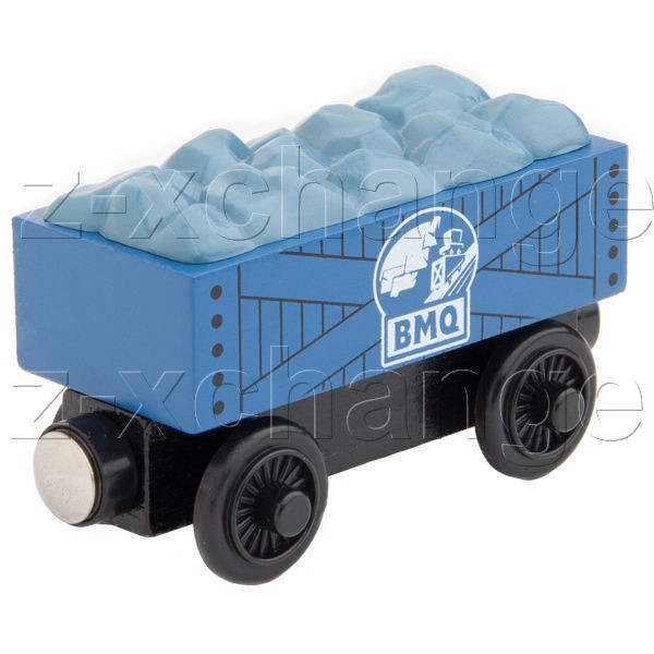 USA BLUE MOUNTAIN QUARRY GRAVEL CAR Thomas Wooden train engine rock 