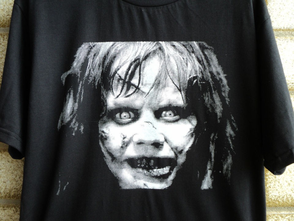 SHIRT THE EXORCIST   LINDA BLAIR (GOTHIC) SIZES S, M, L, XL