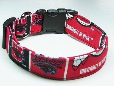 Charming University of Utah UTES Dog Collar