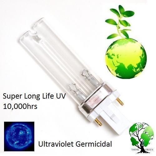 New UV Light Bulbs 5 W Watt Tetra Pond Compact Water Sterilizer PL S5W 