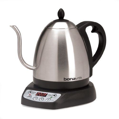 NEW Bonavita 1 Liter Variable Temperature Digital Electric Gooseneck 