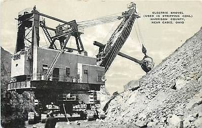 OH, Cadiz, Ohio, Electric Shovel, Kropp Co No 93