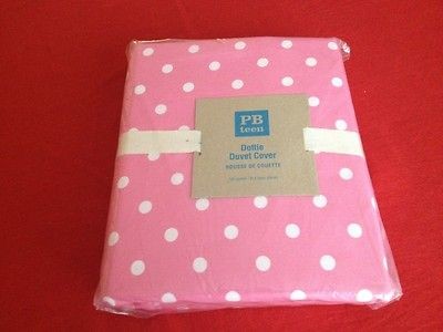 NWT Pottery Barn Teen PB teen Dottie Duvet Cover   Full Queen Bright 